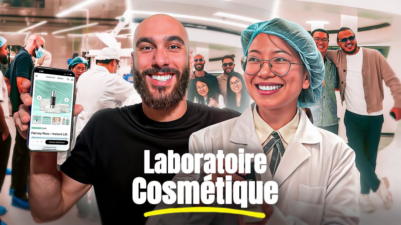 Comment créer une Marque de Cosmétiques à 2.5 Millions (visite de notre laboratoire en Chine) 1/2