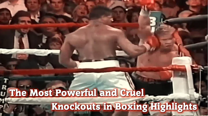 The most powerful and cruel knockouts in boxing highlights