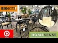 BIG LOTS TARGET HOME SENSE PATIO FURNITURE SOFAS ARMCHAIRS SHOP WITH ME SHOPPING STORE WALK THROUGH