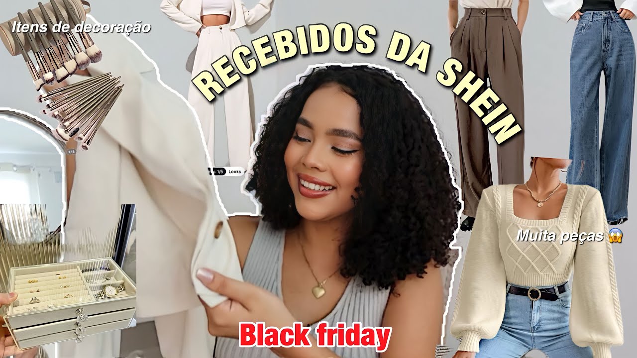 Recebidos da Shein 🛍️| Melhores peças e itens de decoração _ Black friday está rolando no br site!“