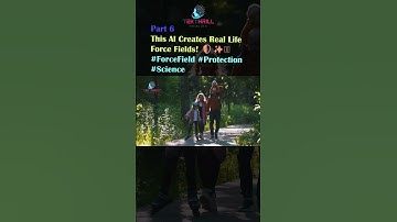 This AI Creates Real Life Force Fields! 🛡️✨ #ForceField #Protection #Science #Safety #Innovation P6