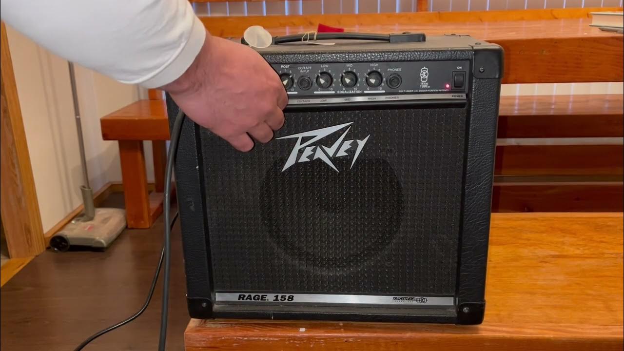 Peavey Rage 158 Practice Amp Demo - YouTube