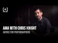 Ama with photographer chris knight  photography advice from pro edu tutorial dramatic portraiture