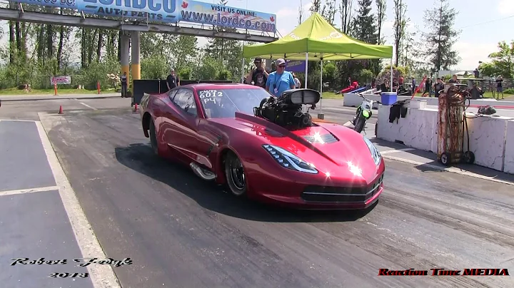 David Kowalski and his Corvette