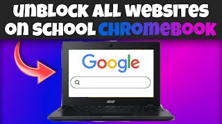 How To Unblock All Websites On School Chromebook!