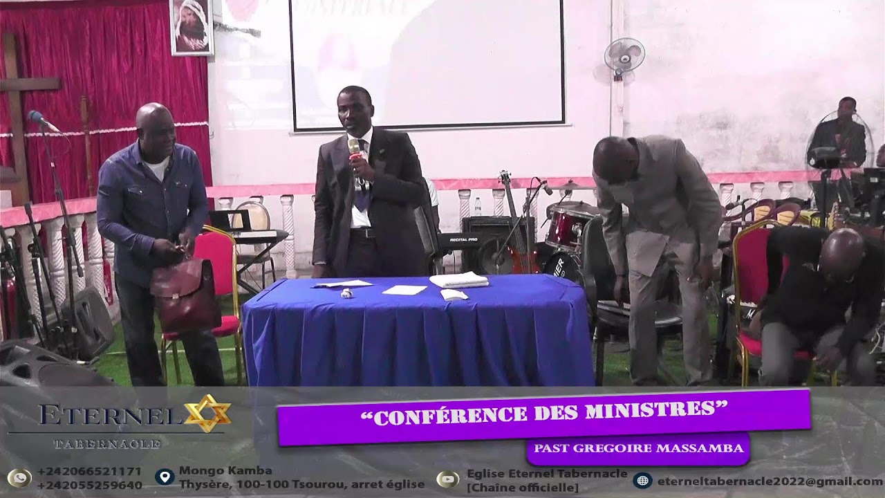 SAM 18-06-2022   CONFERENCE DES MINISTRES / Past Massamba Grégoire
