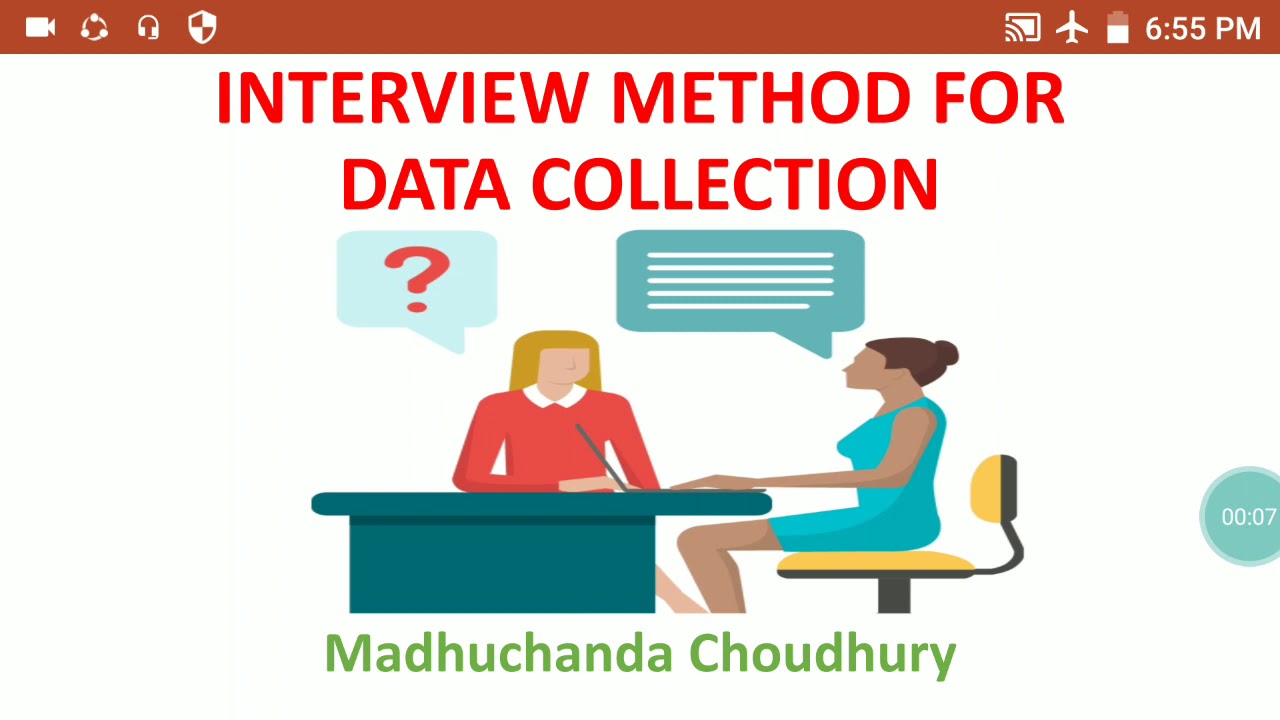 research using interview methods