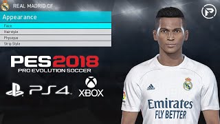 PES 2018 | Face Making Tutorial► RODRYGO 2021| Xbox One, PS4, PC