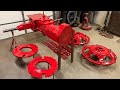 Farmall preparation h project episode 8 painting begins spraying first batch of ih red