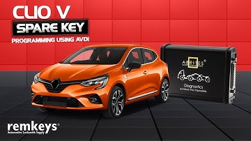 Clio V Spare Key Programming Using AVDI - Remkeys