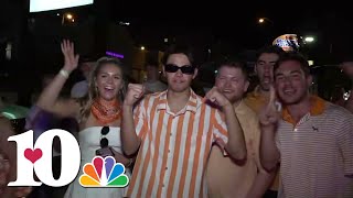 Vols, let's gooooo! || Tennessee fans celebrate after a big win against rival Florida