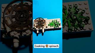 Cooking spinach legoideas lego legobuilding cooking spinach restaurant