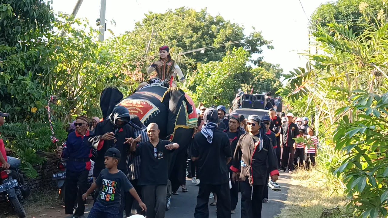 Pesona Budaya Seni Gajah gajahan Warga Desa Jabung Mlarak Ponorogo