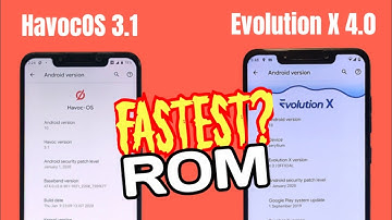 POCO F1: HavocOS 3.1 vs Evolution X 4.0 | Fastest ROM 2020?