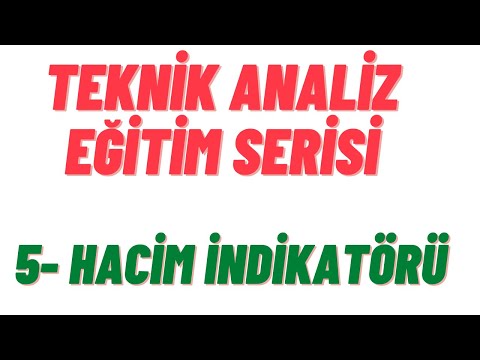 Teknik Analiz Eğitimi | 5-  Hacim İndikatörü