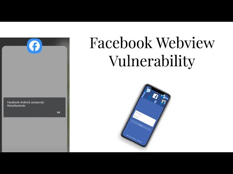 Facebook android webview vulnerability