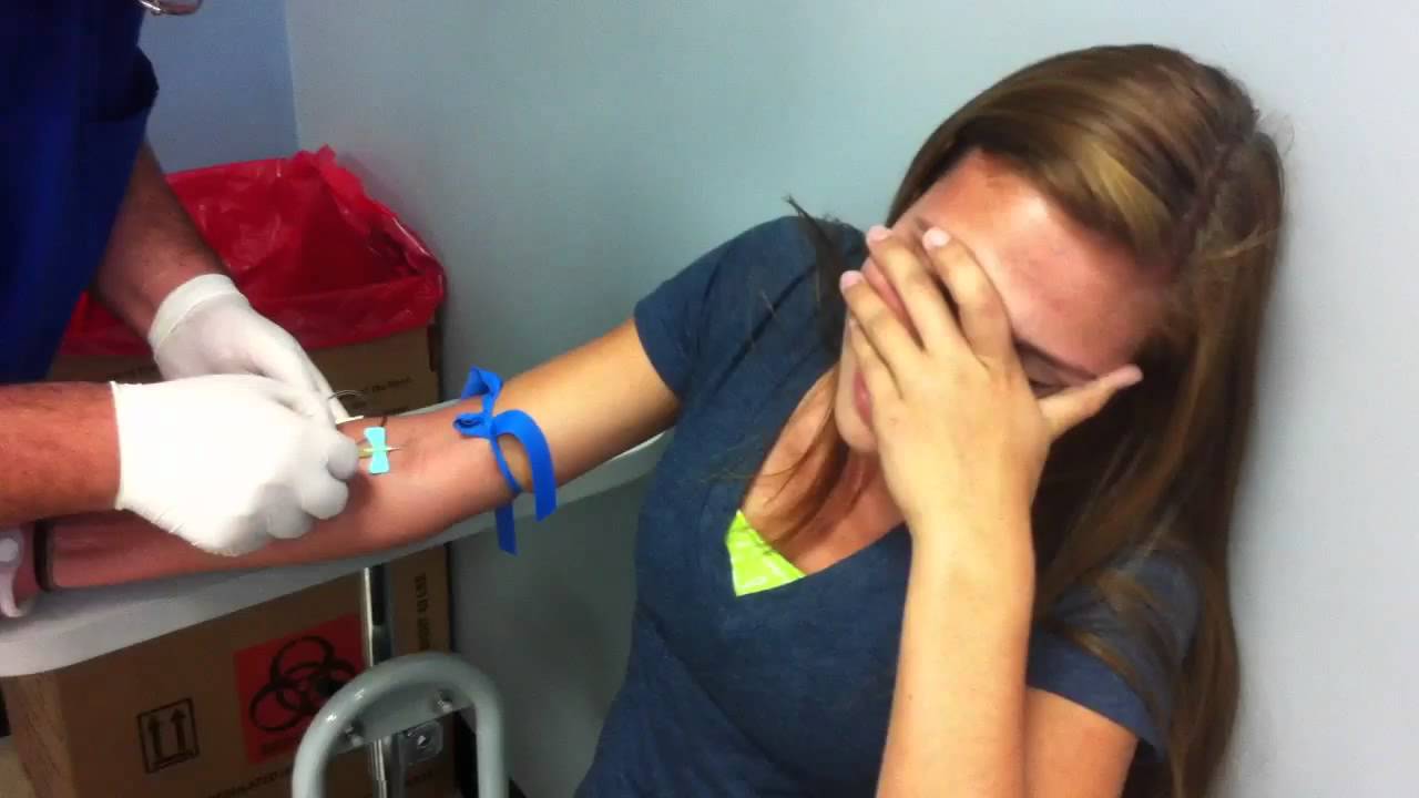 Miranda's blood test! - YouTube