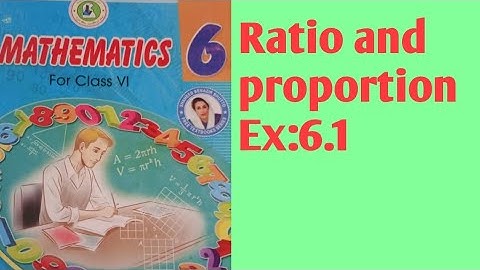 STBB Ch#6 Ratio and proportion Ex:6.1(Q#1) in Urdu/ Hindi