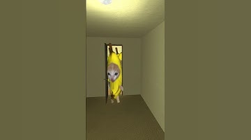 happy cat? banana cat running and banana cat crying! nextbot in gmod #gmod #bananacat