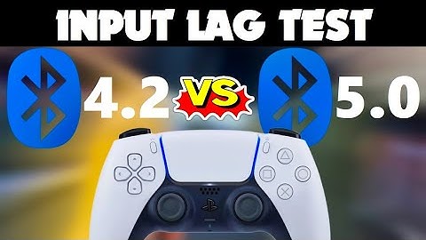 Bluetooth 5.0 Vs 4.2 Input Lag Test (UPDATED TEST)