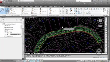 Quick Profile in Civil 3D 2012