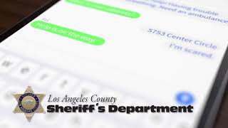 Text 911 in LA County