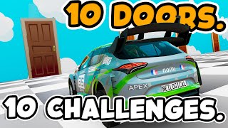 This BeamNG Map Mod Has 10 Different Challenges In It....