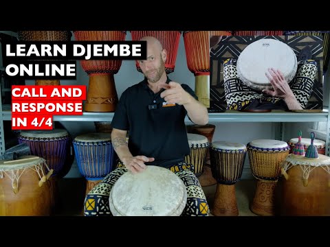 Call and Response in 4/4 | Learn Djembe Online