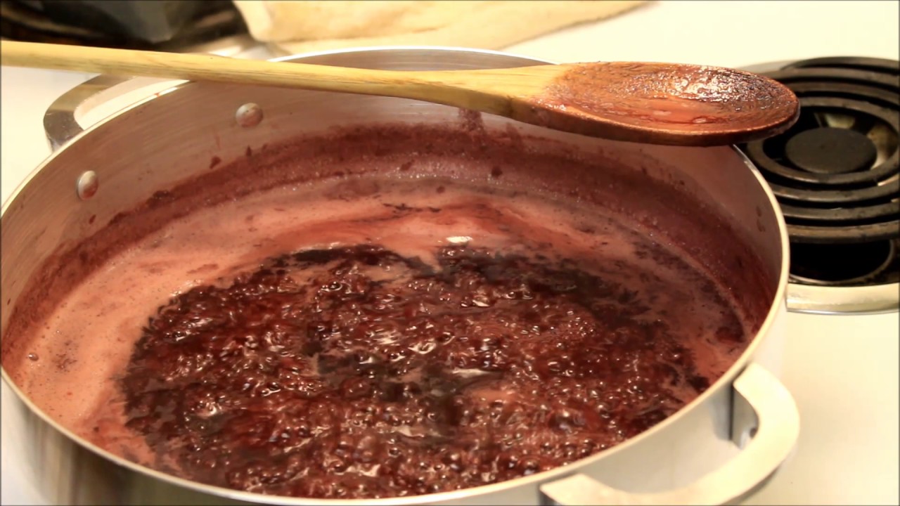 Strawberry Red Wine Ice Cream