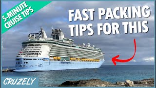 5-Minute Cruise Tips: Packing for Your Trip (Without the Fluff)