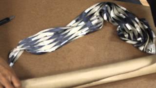Gentleman Jim Tie Sew Along--Session 1, Video 2: Tie Deconstruction & Pattern Creation Tips