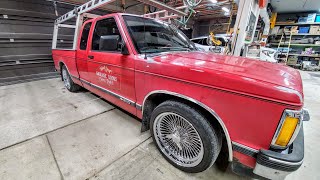 How to: Lower the rear of a 1993 Chevy s10 mini truck part 2.