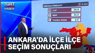 Ankara'da Kim Kazandı? İlçe İlçe Seçim Sonuçları - TGRT Haber Resimi