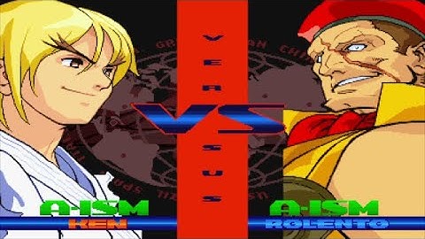 Ken Vs Rolento ( Street Fighter Alpha 3 Max )