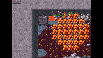 Tibia: Death Priest Shargon killed by Executer Family and Kongs