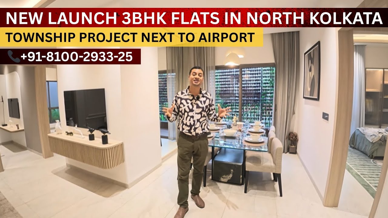 Premium 3bhk Flats In North Kolkata Just 5 Minutes From Airport | Property In Kolkata