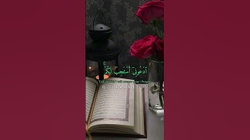 وقال ربكم ادعوني استجب لكم... #تلاوة_خاشعة #قرآن #القرآن_الكريم #تلاوة #القرآن #quran #holyquran