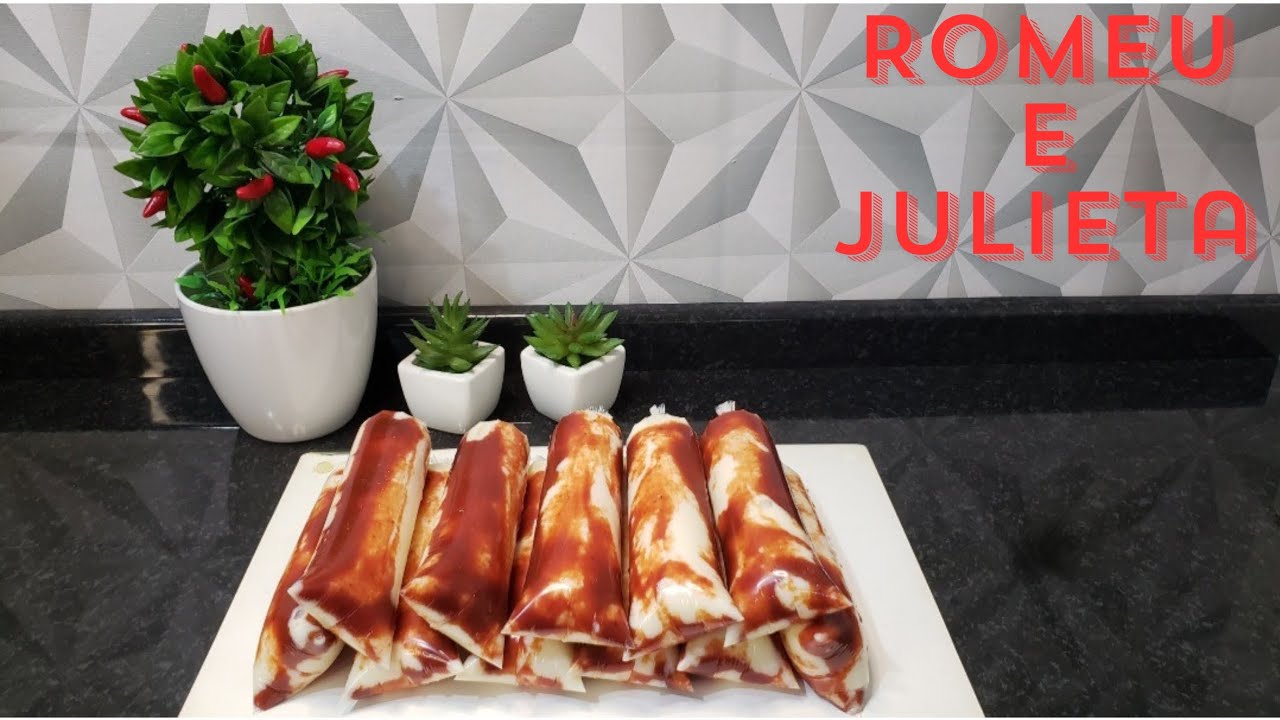 Geladinho Gourmet Romeu e Julieta Esse Sabor E Diferenciado Faça e Venda