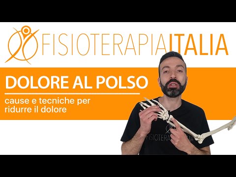 Dolore al polso, cause e esercizi terapeutici