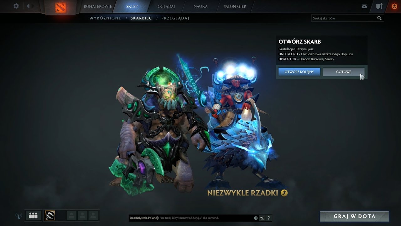 Extremely Rare Disruptor Set - Stormcharge Dragoon - Dota ...