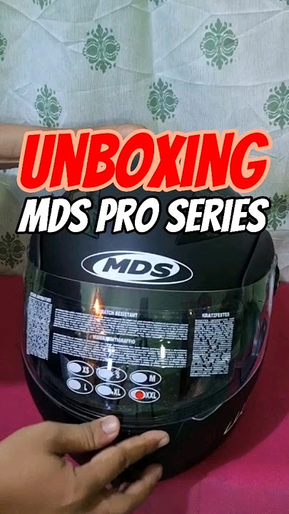 MDS Pro Series FullFace #jusszriders #shortvideo #shorts #helmet