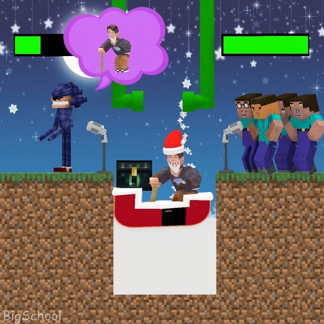 Which team deserves to receive MrBeast Santa Claus's reward?! Team Shin Blue or Team Herobrine? ?