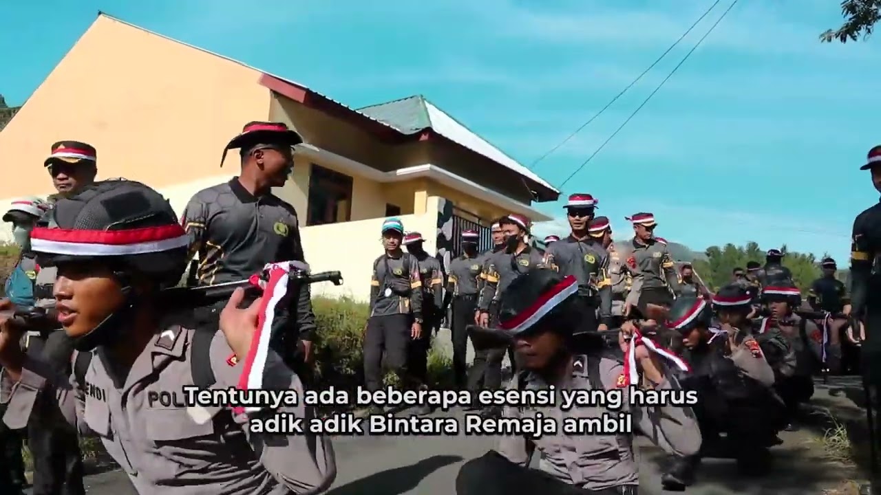 Pembaretan Bintara Remaja Angkatan 46 & 47 Polres Pemalang