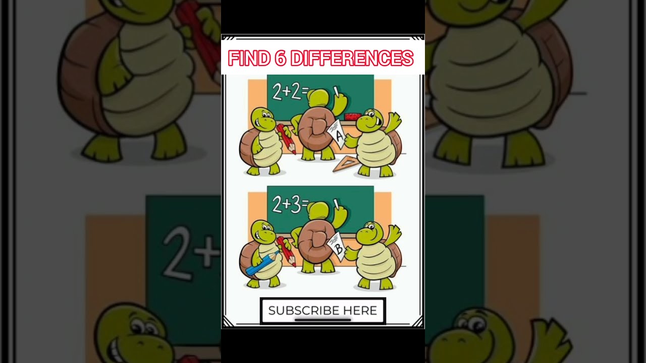 Find 6 Differences Difference
