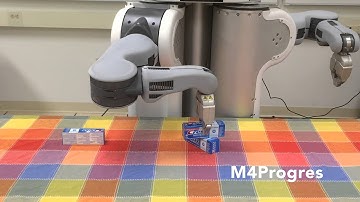 Goal-directed Robot Manipulation by Axiomatic Particle Filtering