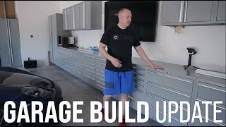 New Garage Build: Update Tour on The New Obsessed Garage