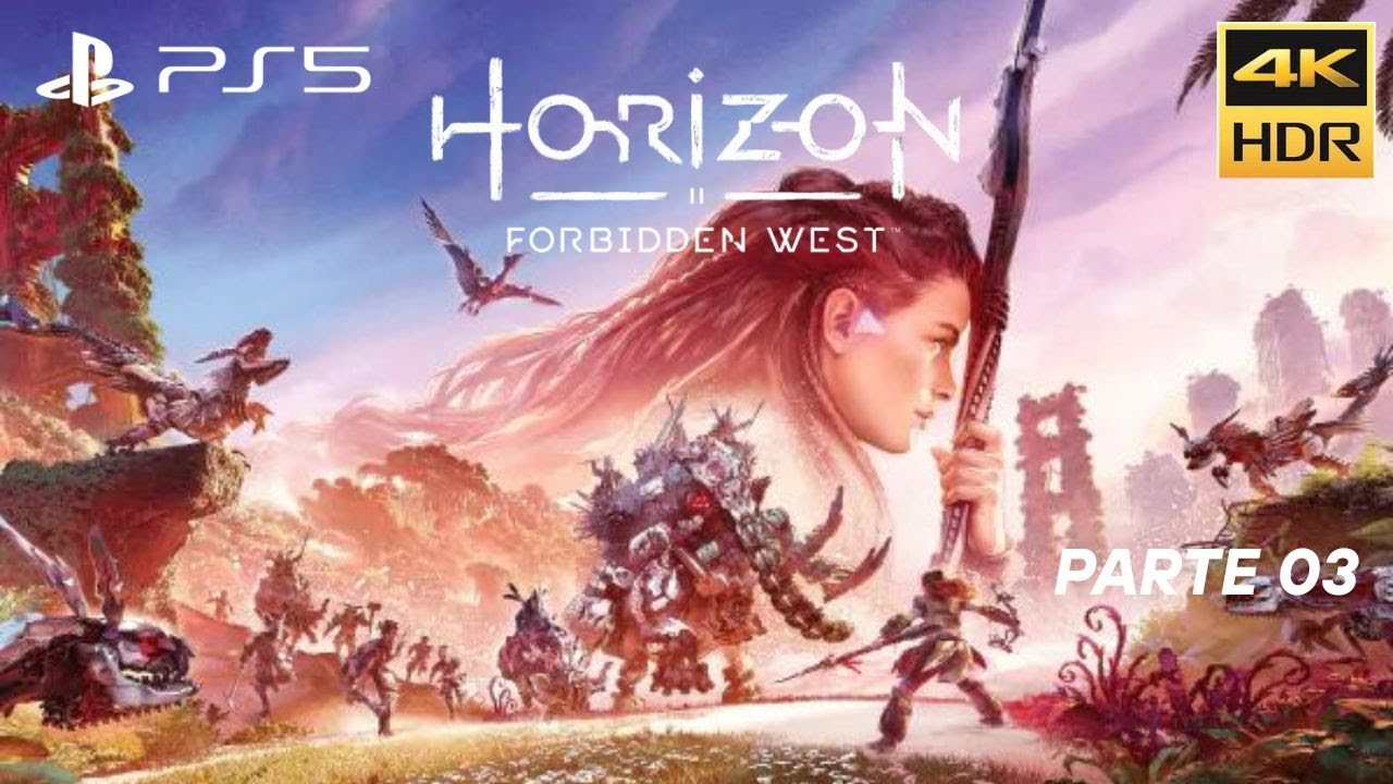 Horizon Forbidden West Gameplay  Parte 03 em 4K HDR  PS5  Modo Qualidade