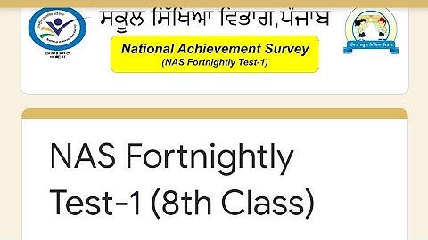 #complete solution of all subjects of NAS Fortnightly test -1(class 8 th) in a very easy way