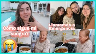 Mi suegra se puso mal😭 llamamos al 911, estamos tristes