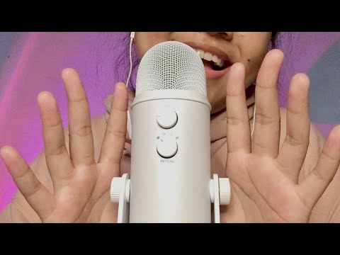 ASMR: Dry Hand Sounds 🍂👐🏼 | Finger Flutters, Hand Rubbing, Snapping